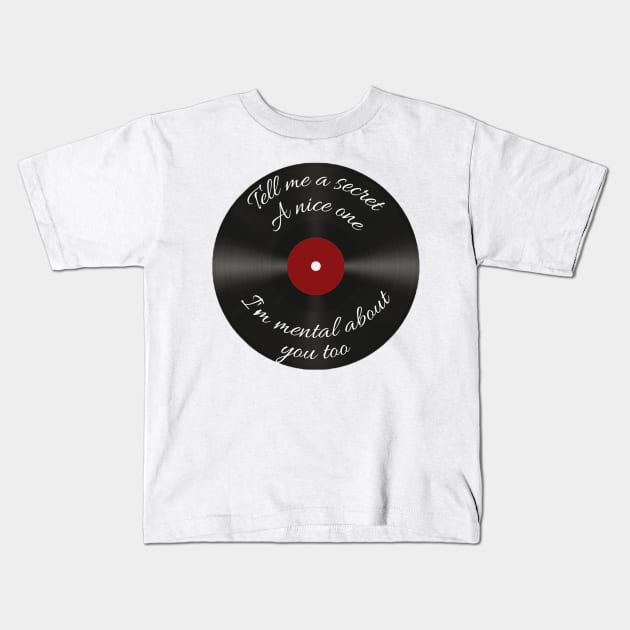 Tell me a Secret Kids T-Shirt by ThePureAudacity